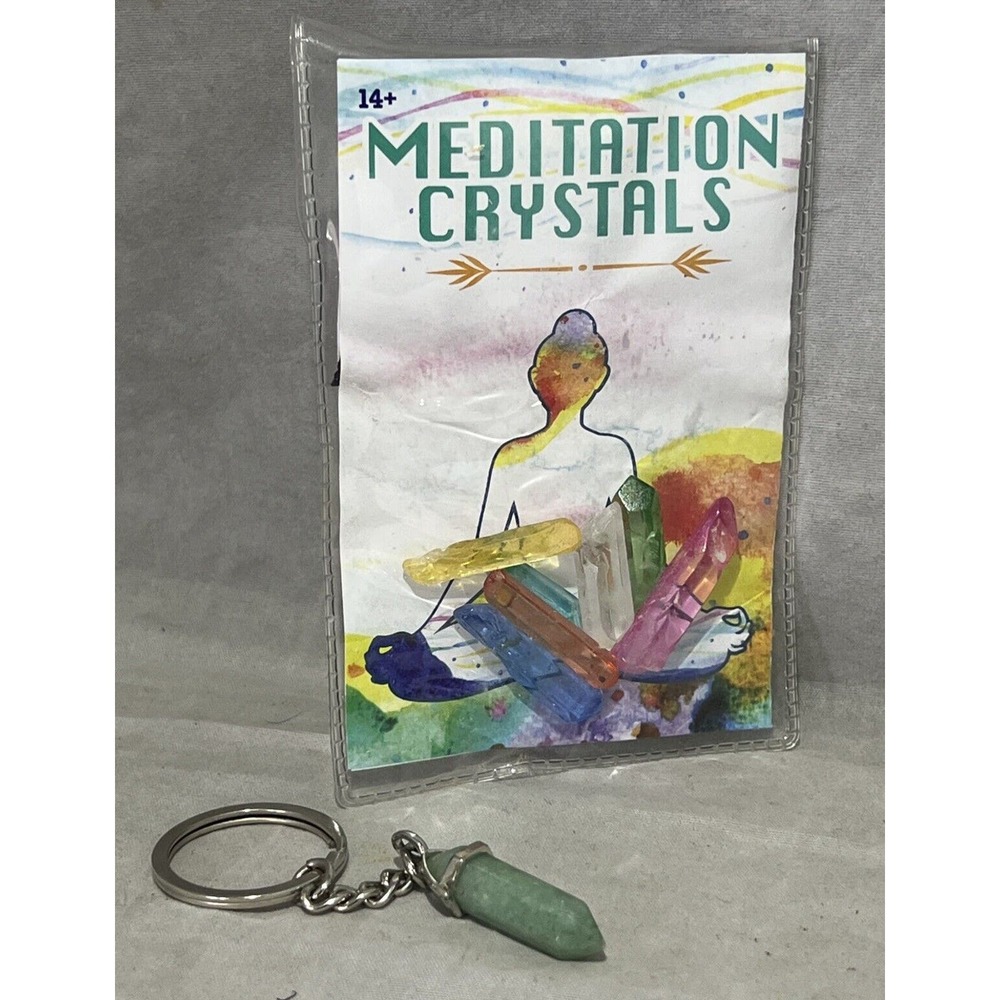Meditation Crystals With Keychain
